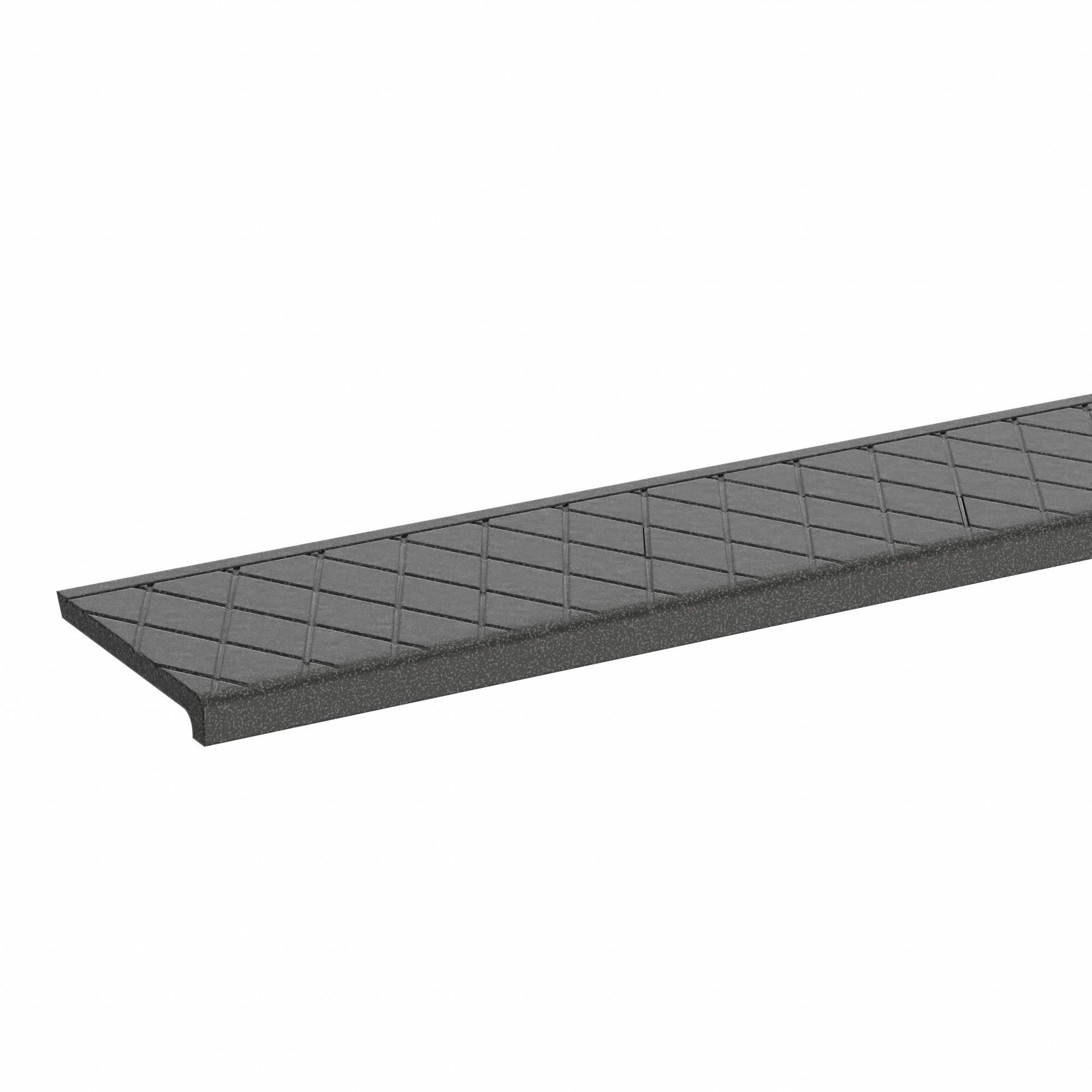 Cross-Hatch, Cast Iron, Stair Nosing - 20X835|FG101.4-3 - Grainger