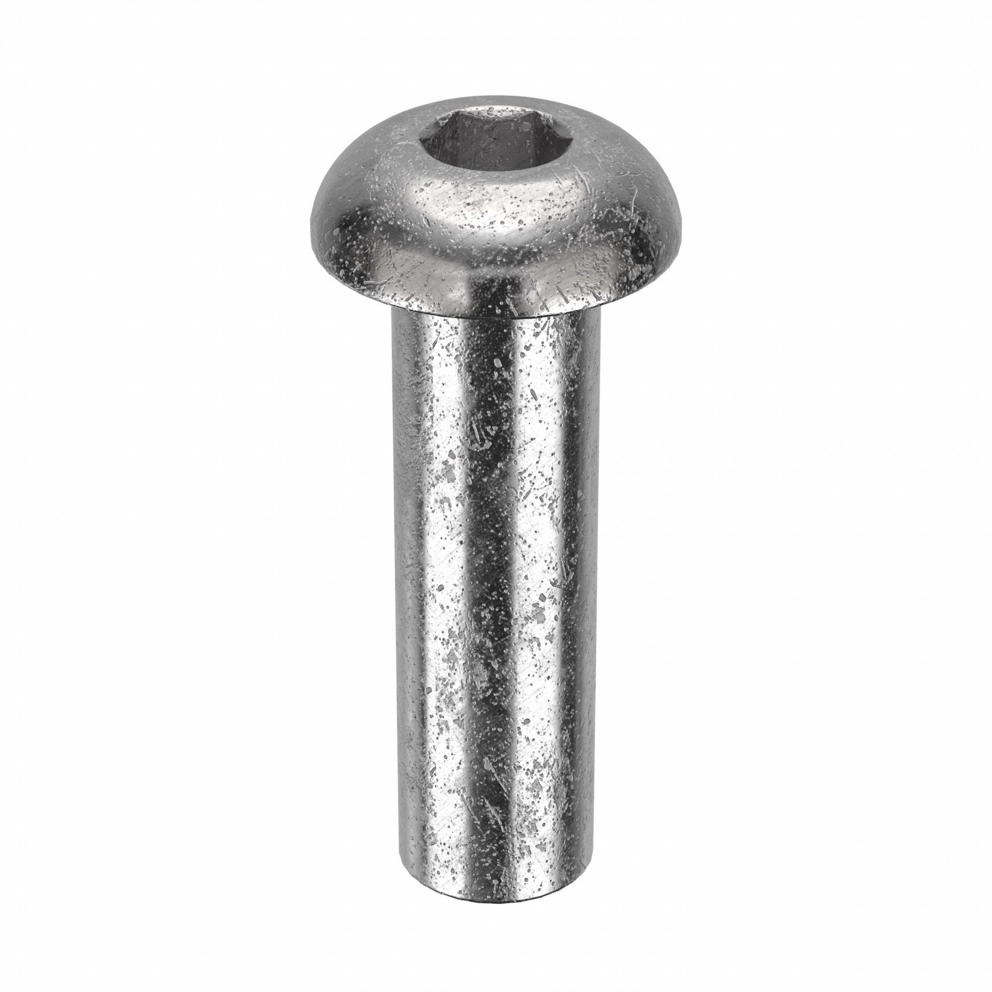 ARCHITECTURAL SEX BOLT, ⅜"-16 THREAD, 1¾ IN BARREL L, ½ IN BARREL DIA, 18-8 STAINLESS STEEL