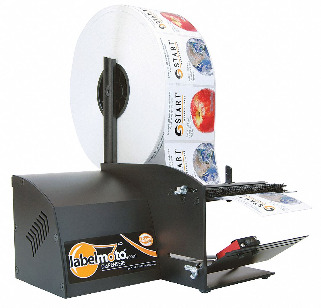 START INTERNATIONAL Electric Label Dispenser, Label Dispenser Style
