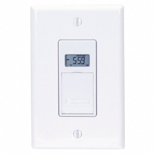 Intermatic 120v Ac Electronic Wall, How Do You Set An Intermatic Outdoor Light Timer