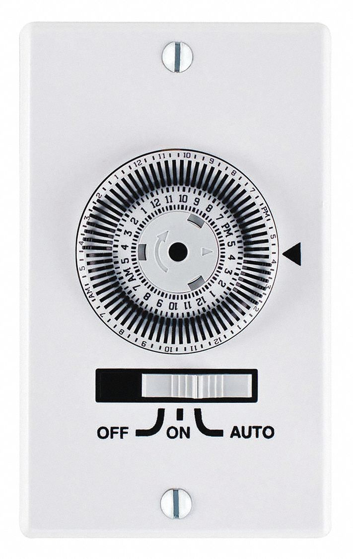 INTERMATIC 120V AC Electromechanical Wall Switch Timer, Max. On/Off