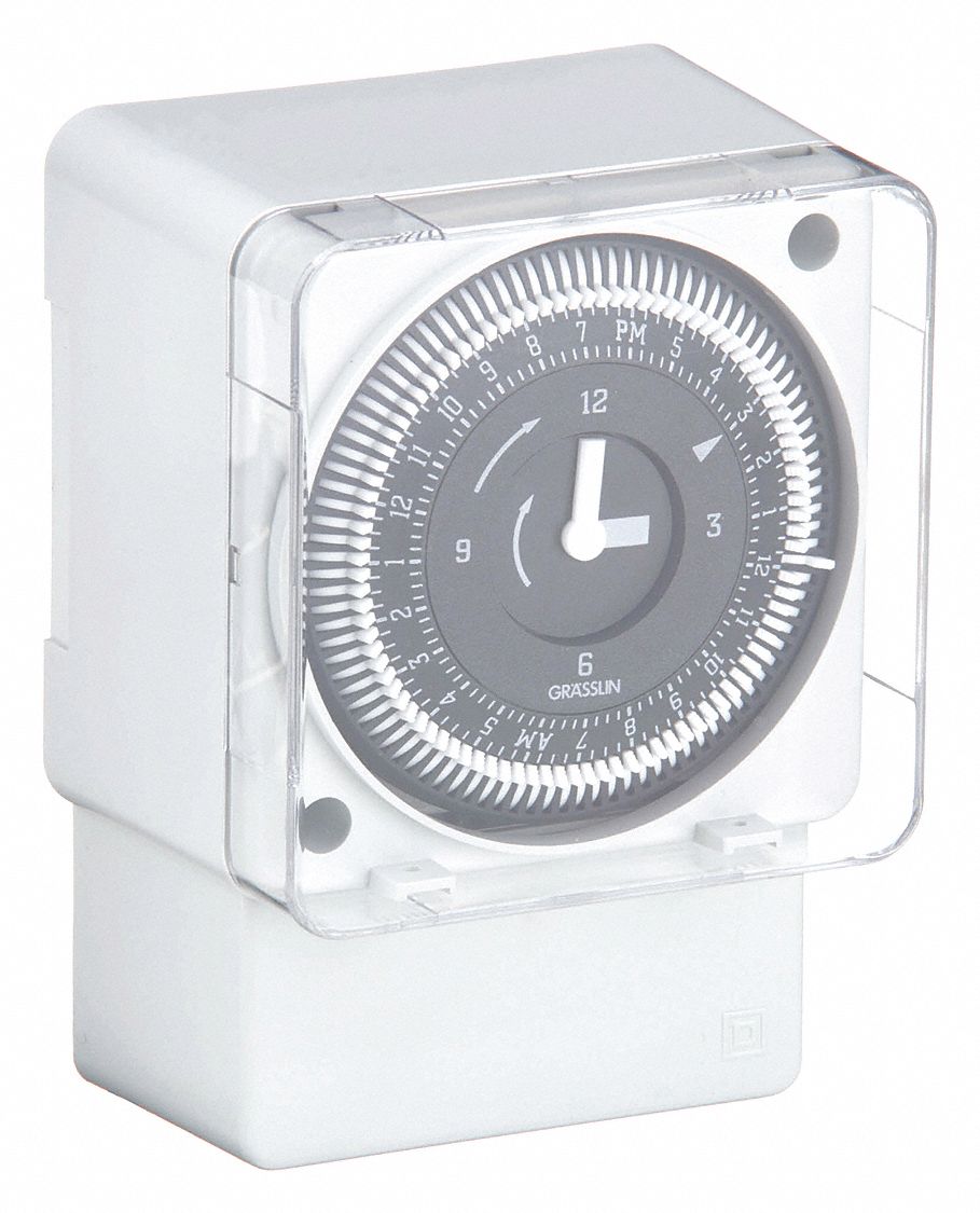 INTERMATIC, 24 hr, SPDT, Electromechanical Timer - 20XF52|MIL72ASTUZ ...