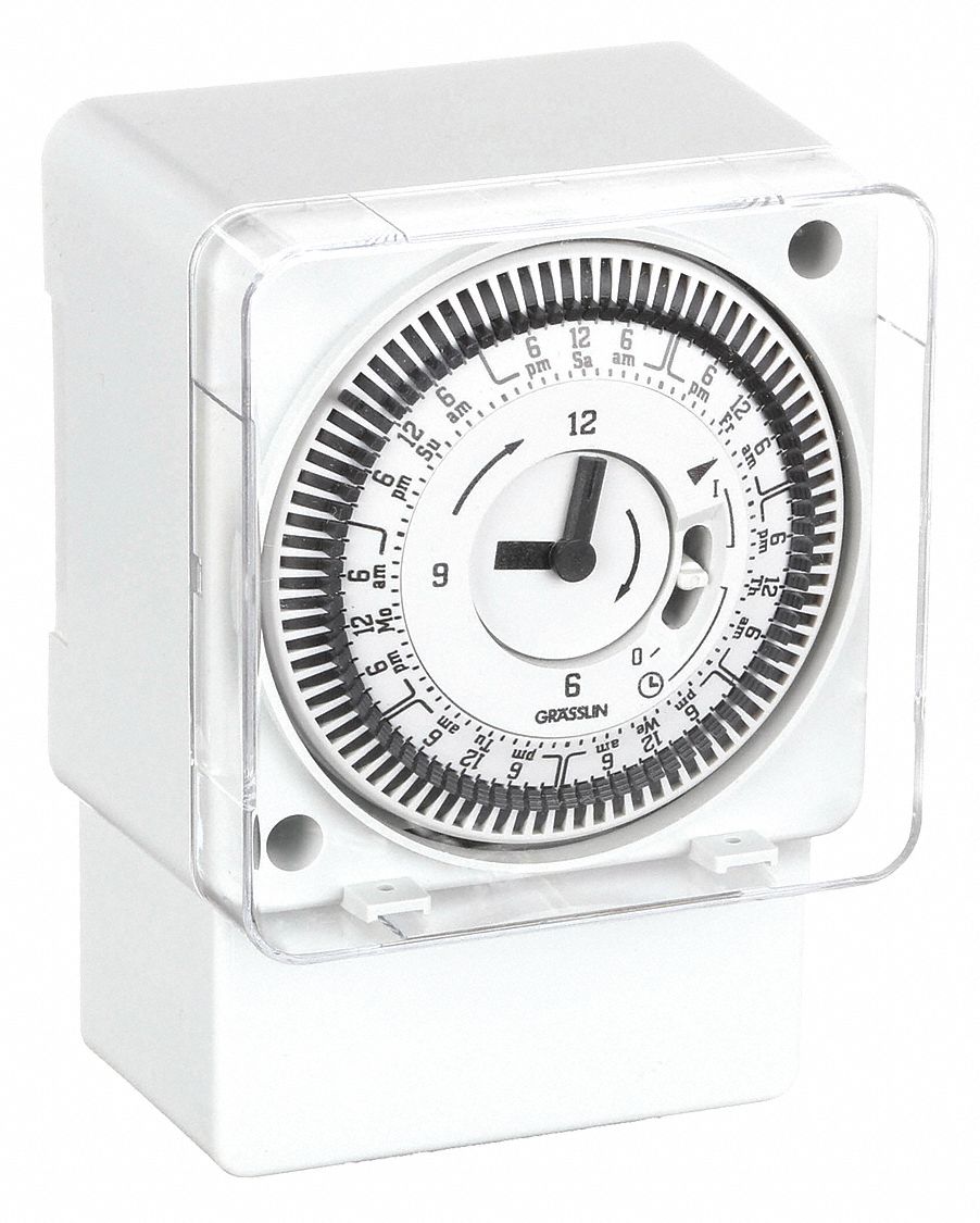 Intermatic 7 day spdt electromechanical timer 20xf73 mil72aqwuzh