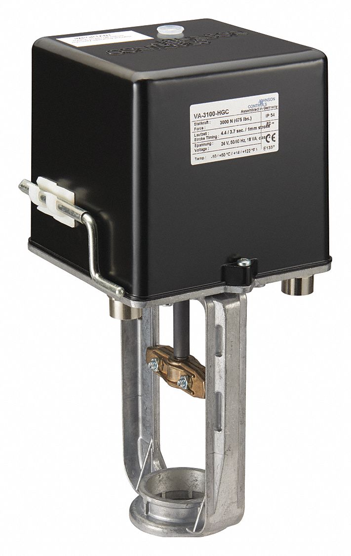 JOHNSON CONTROLS Proportional Electric Ball Valve Actuator, 92 sec