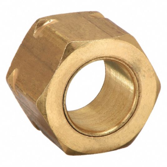 Brass, Compression, Nut - 20XN14|700261-08 - Grainger