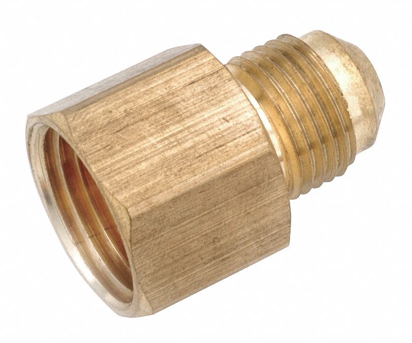 GRAINGER APPROVED Female Coupling, 3/8 in Tube Size, 1EA 20XN257040460612 Grainger