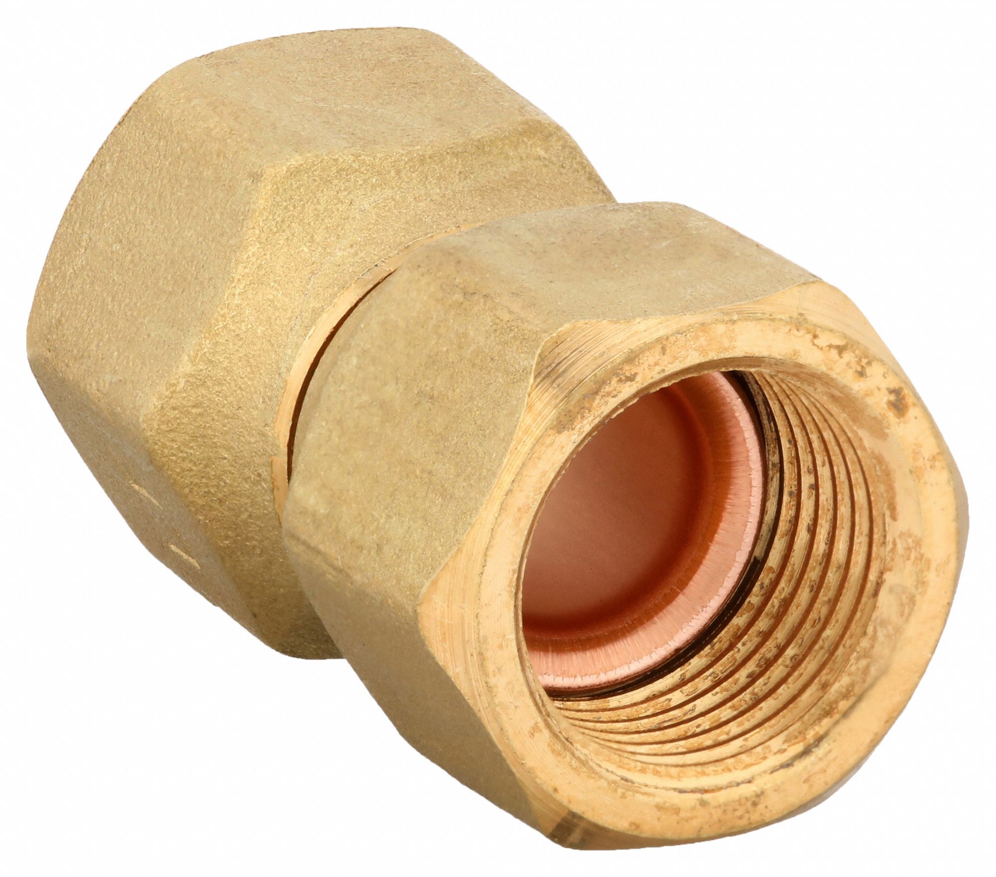 SWIVEL CONNECTOR: FOR ½ IN X ½ IN TUBE OD, INVERTED FLARE X INVERTED FLARE