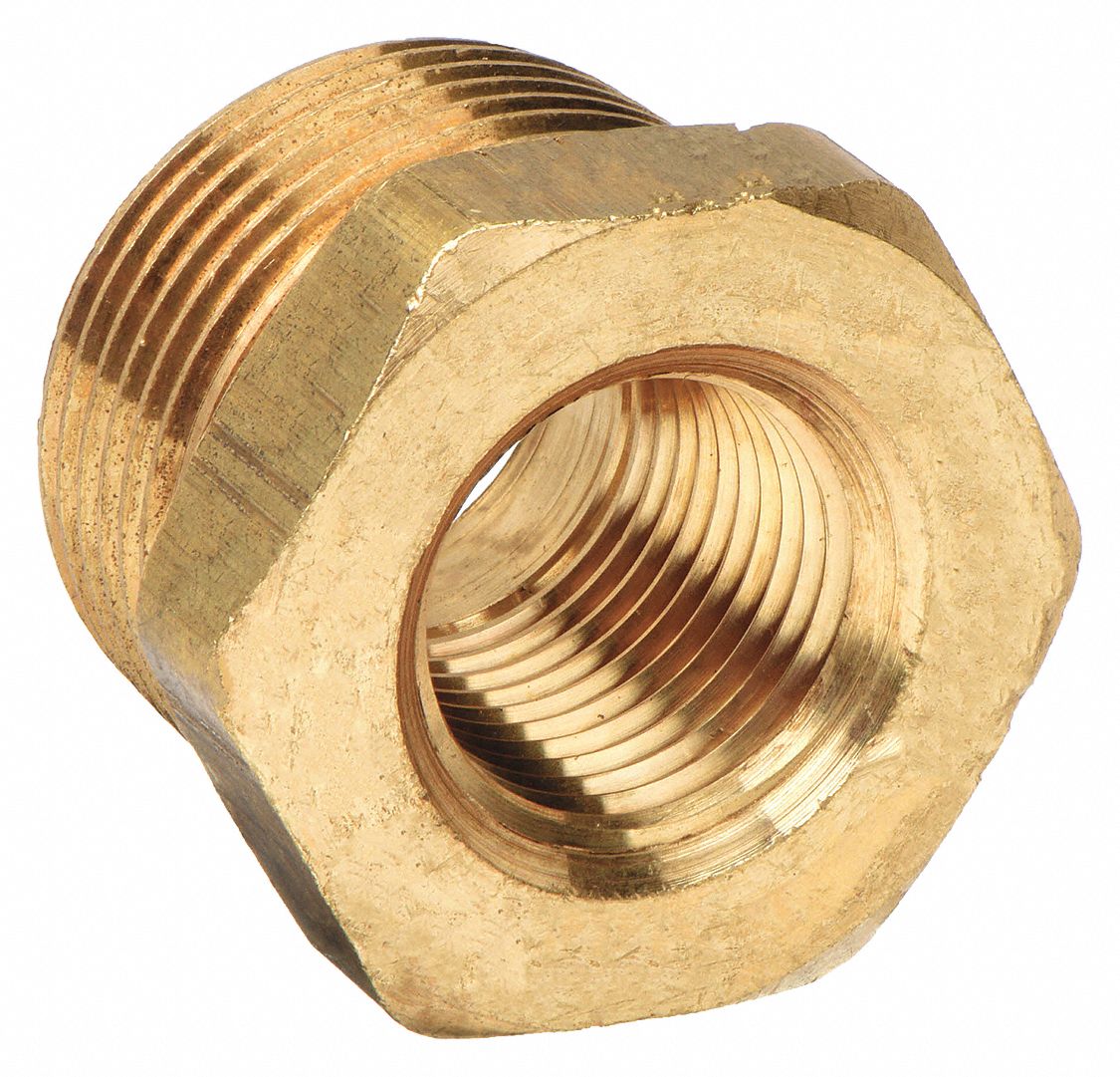 RACCORD REDUCTN HEX,LAITON,3/4X1/8PO,NPT