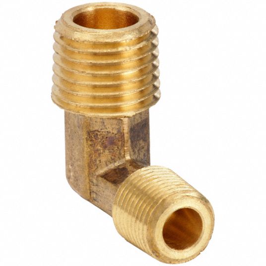 Brass Compression Fittings - 45 Degree Elbows - 1/2 COMP x 1/2 MNPTF