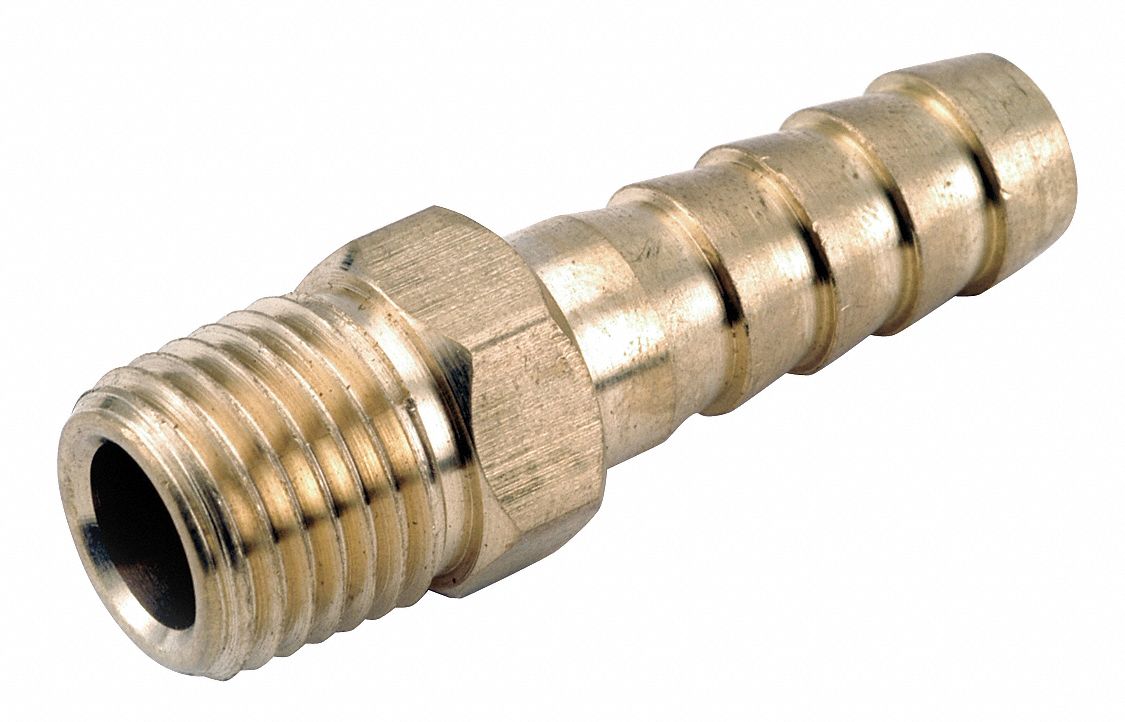 Dixon Valve & Coupling - Barbed Hose Fitting: 9/16″ x 3/8″ ID Hose