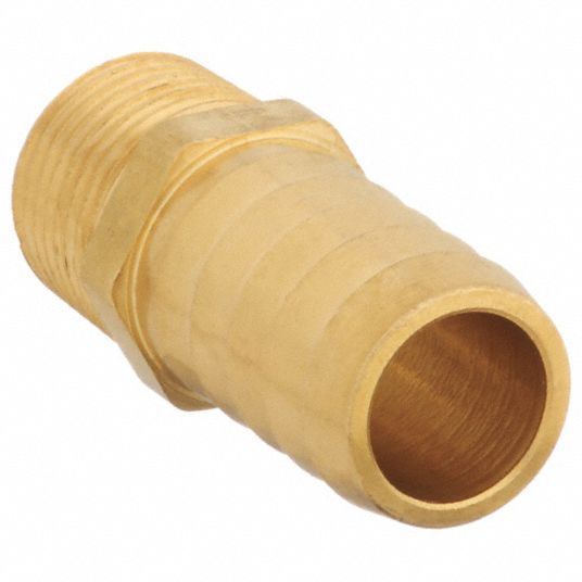 For 1/2 in Hose I.D., Hose Barb x NPT, Barbed Hose Fitting