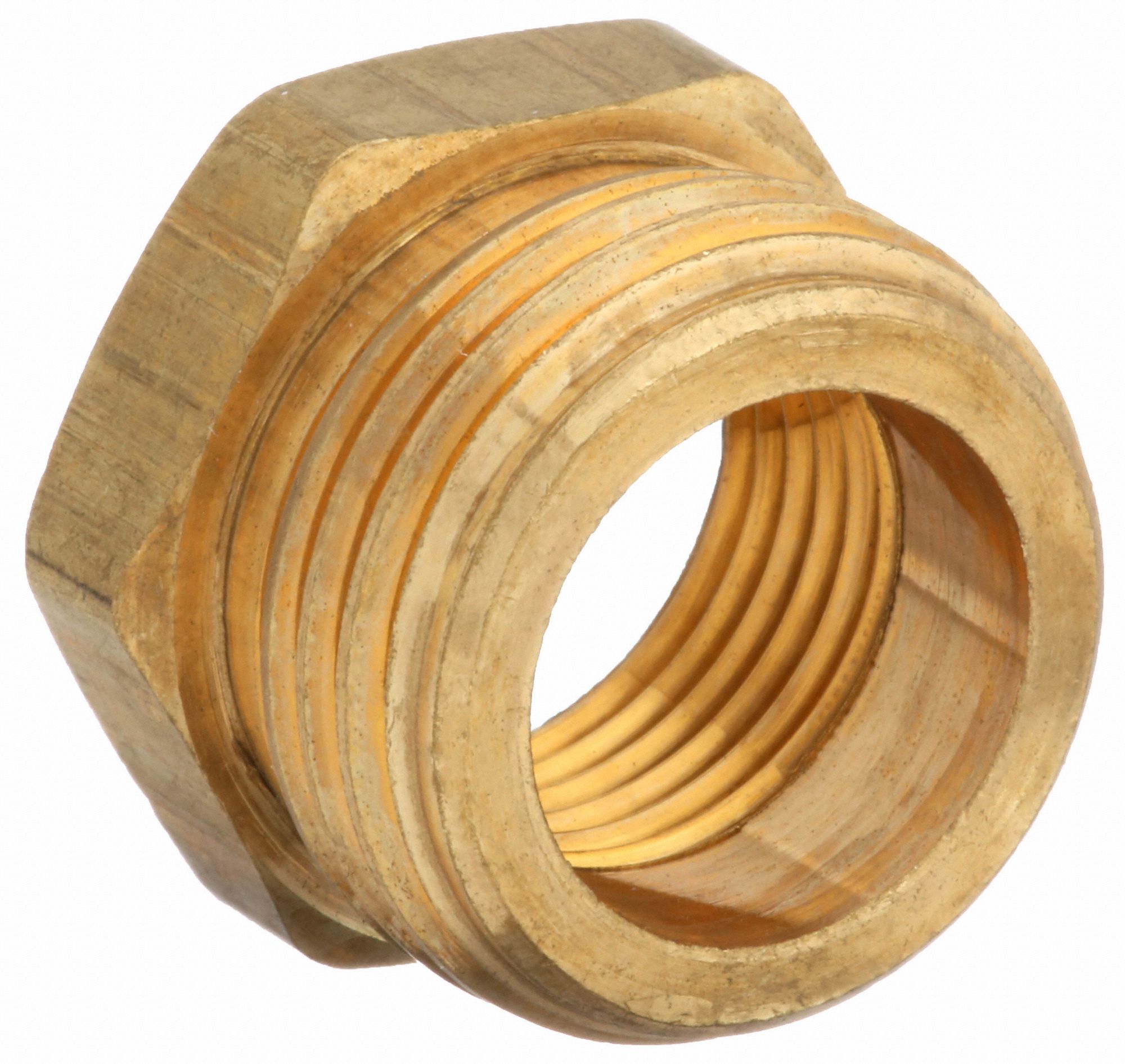 GRAINGER APPROVED Garden Hose Adapter, Fitting Material Brass x Brass