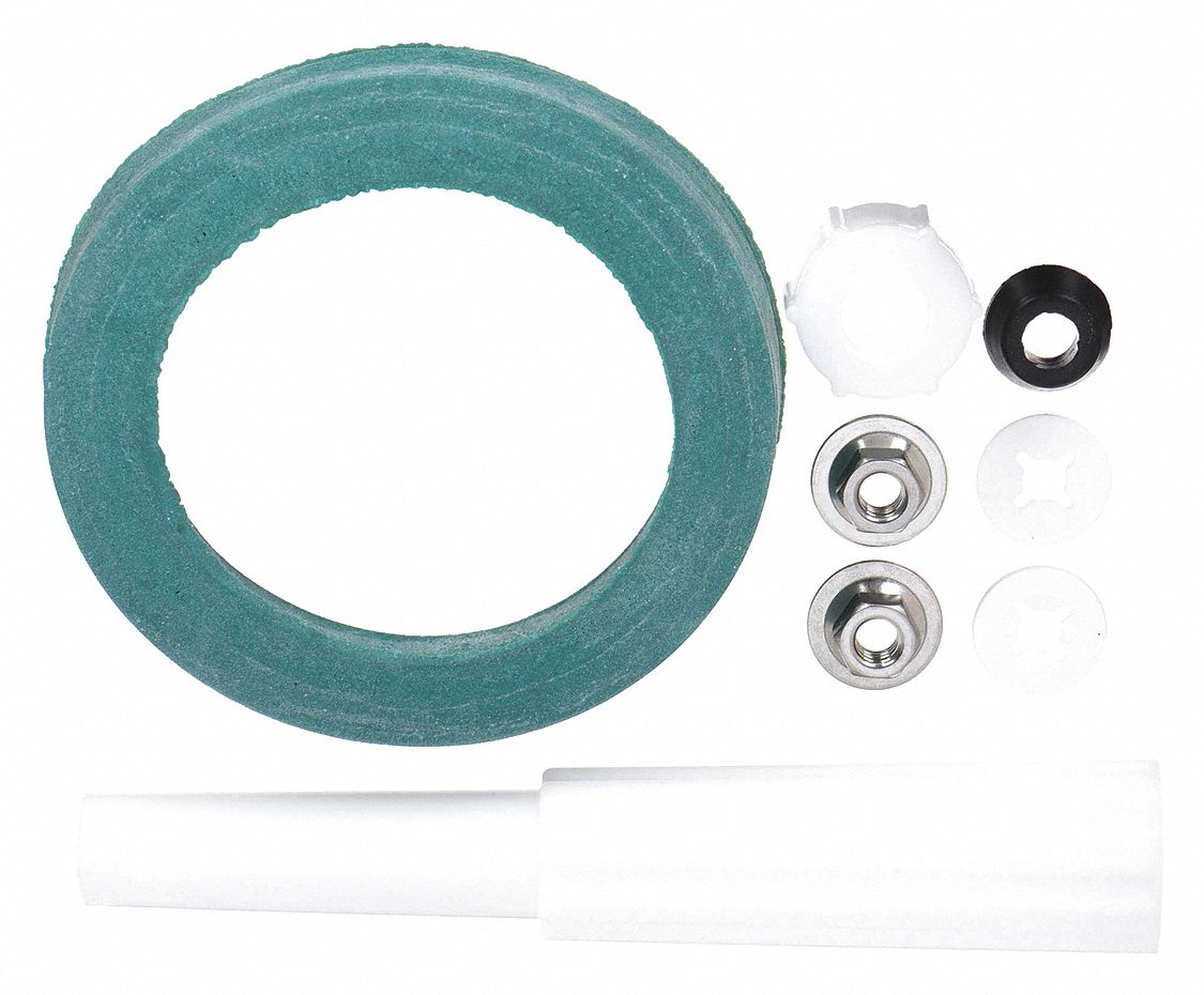 Tank to Bowl Kit Rubber, Brass