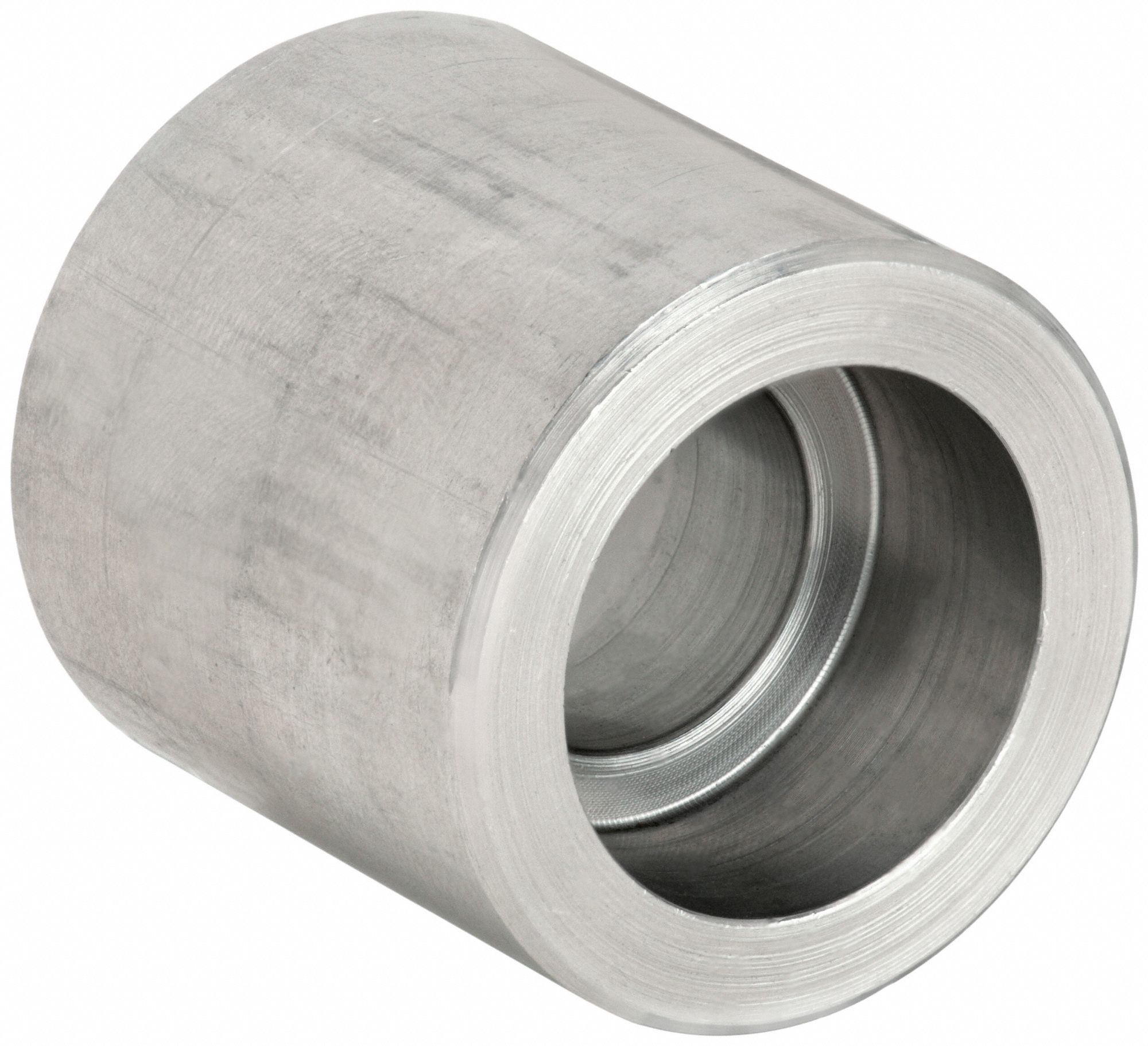 Coupling: 304/304L Stainless Steel, 1/2 in x 1/2 in Fitting Pipe Size, Female x Female, Class 3000