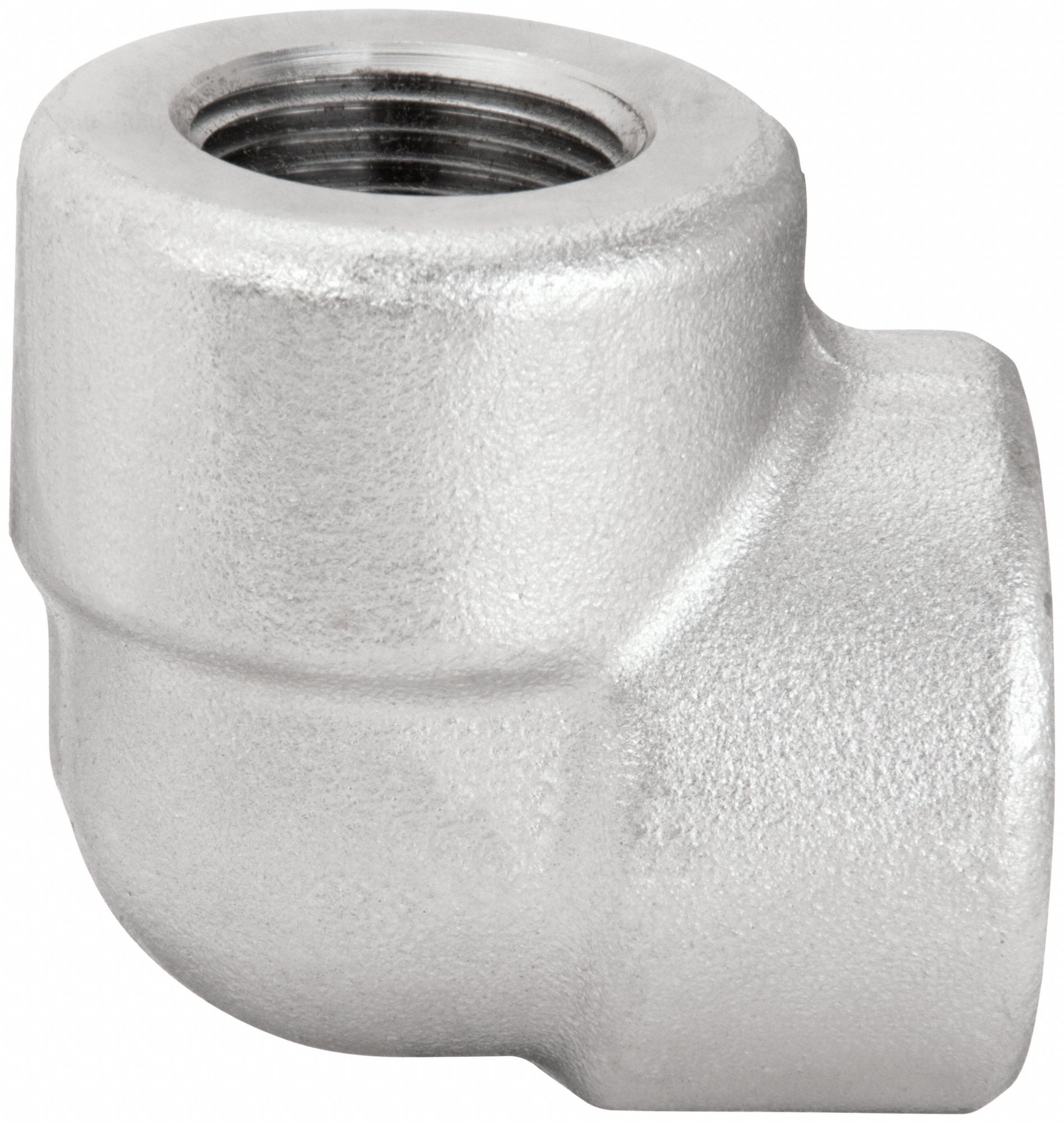 90° Elbow: 316/316L Stainless Steel, 1 1/2 in x 1 1/2 in Fitting Pipe Size, Female NPT x Female NPT