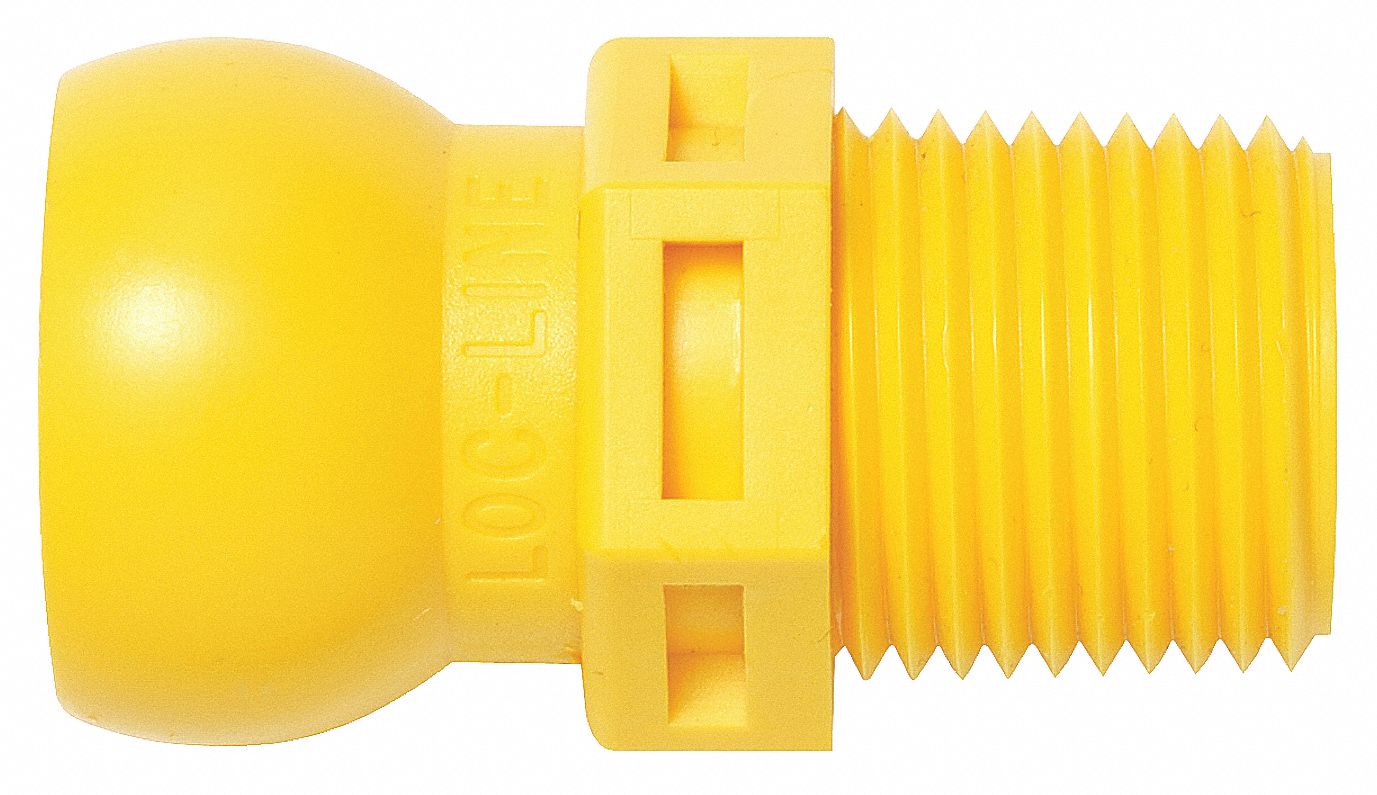 Acid Resist Male NPT Connector 3/8 PK50