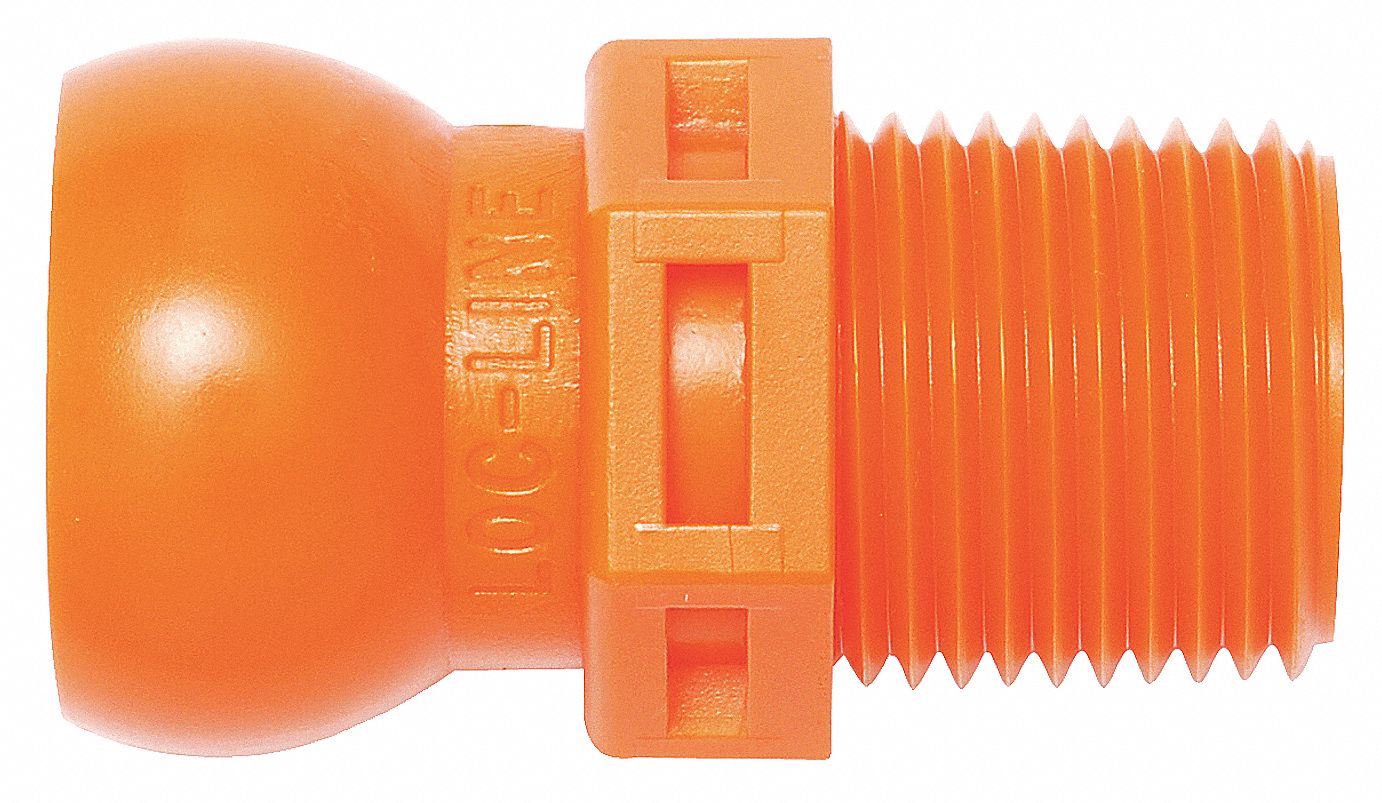 Male NPT Connector 3/8In PK50