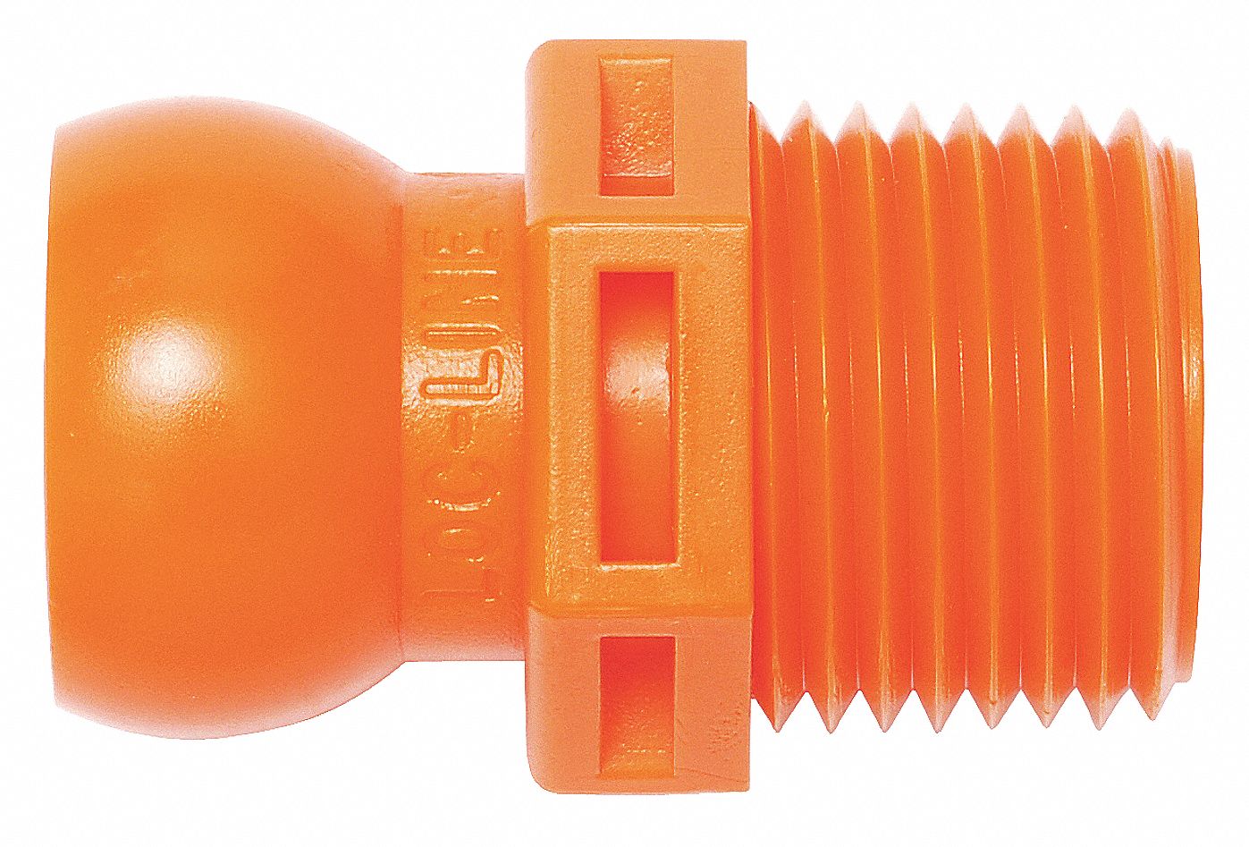 LOCLINE, 1/2 in Hose Inside Dia. (In.), Acetal Copolymer, Male NPT Connector 20Y22259865