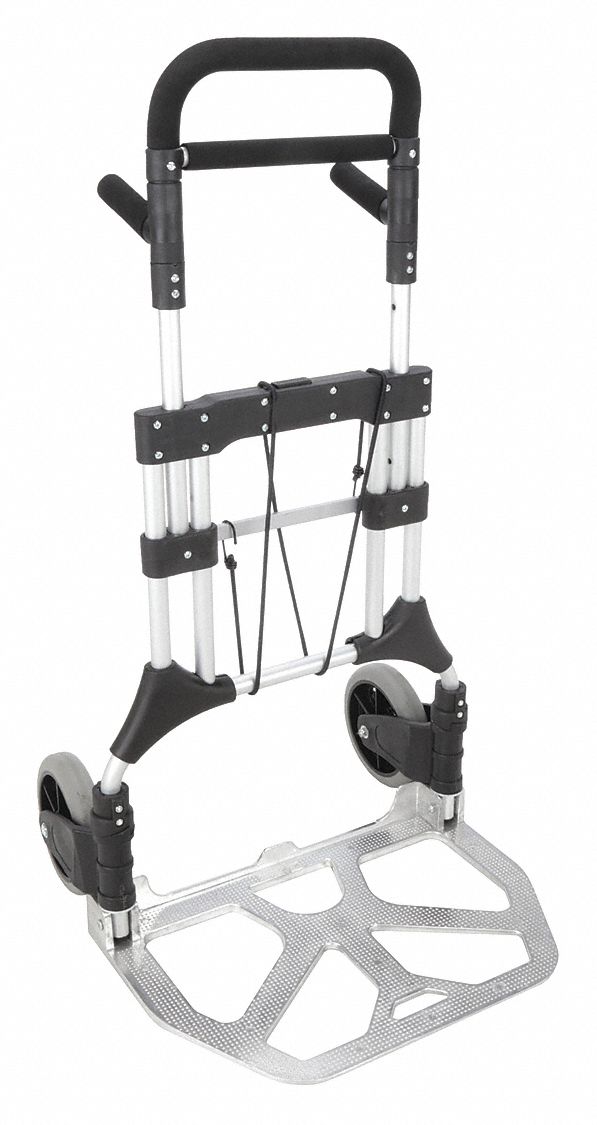 23 1/4 in x 15 3/4 in, Solid Rubber, Telescoping ThinProfile Folding