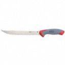 9 in Serrated Utility Knife, Gray/Red