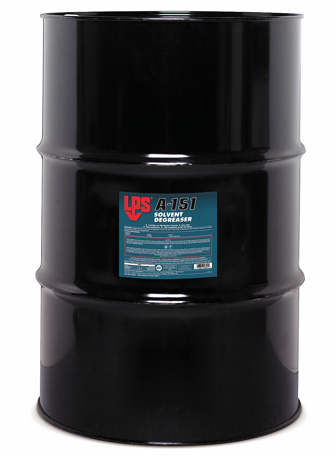 20Y629 - A-151 Degreaser 55 gal. Characteristic
