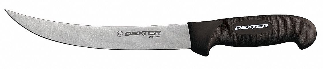 BREAKING KNIFE,BLACK,8 IN.