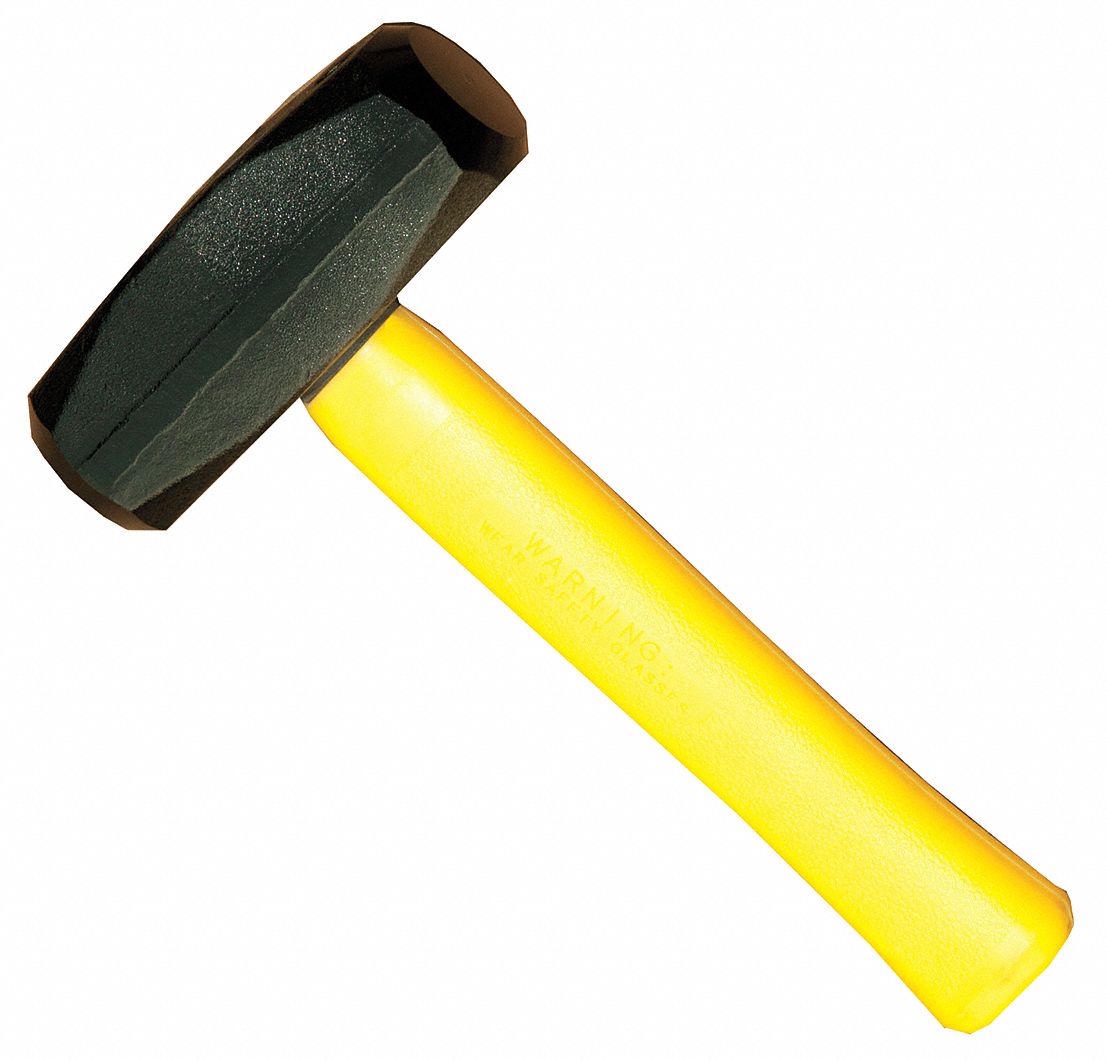 FIBERGLASS INNOVATIONS Hand Drilling Hammer, 4lb, Fiberglass 20Y869