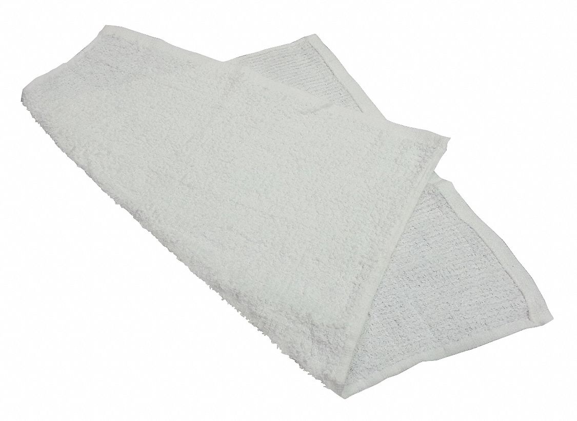 BAR MOP TOWEL,TERRY,COTTON,PK12