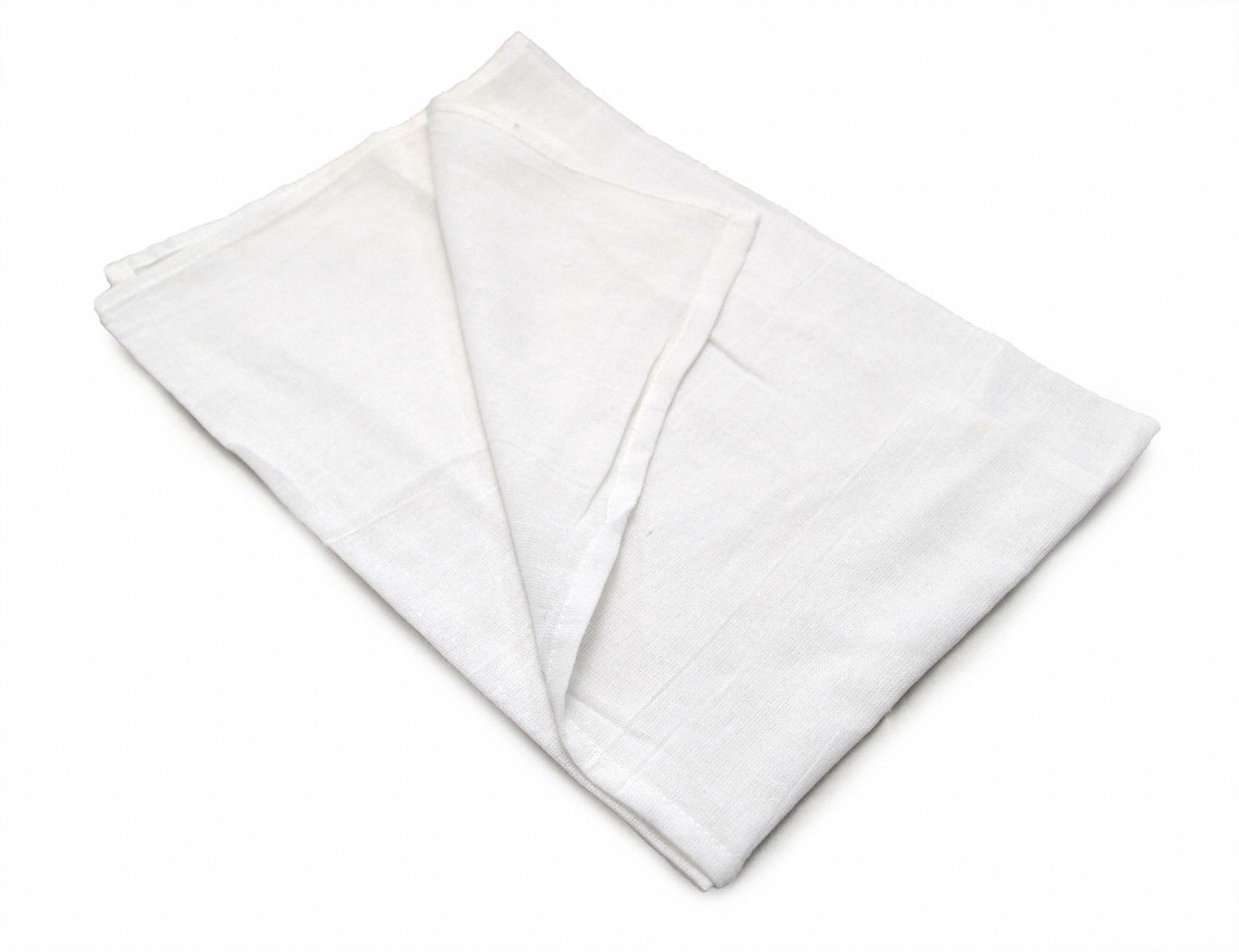 Flour Sack Towel 29 L Cotton White PK12