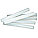 HOT MELT ADHESIVE, 725, SMOOTH STICKS, 7/16 IN DIAMETER, 4 IN L, CLEAR, 6 CT, 6 PK