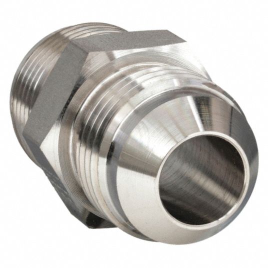 316 Stainless Steel, 37° Flare x Compression, Flare Adapter, 37 Degrees -  20YZ46