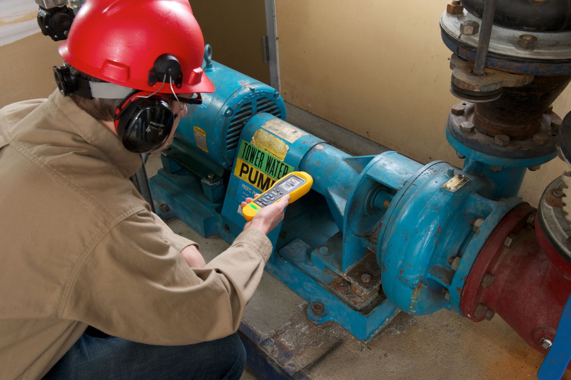 FLUKE Vibration Meter 20Z195FLUKE805 Grainger