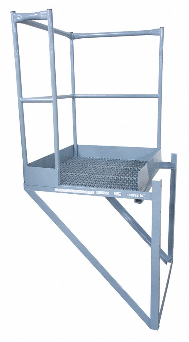 COTTERMAN, For Fixed Ladders, Steel, Ladder Platform - 20Z509|SPL7C1 ...