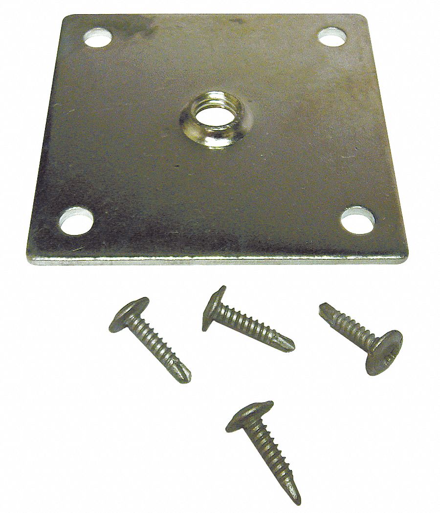 Castor or Leg Mounting Plate: T Series Undercounters