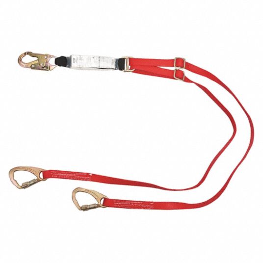 MSA, Lanyard, Web, Fp5K, Twin Leg - 20ZP23|10107208 - Grainger