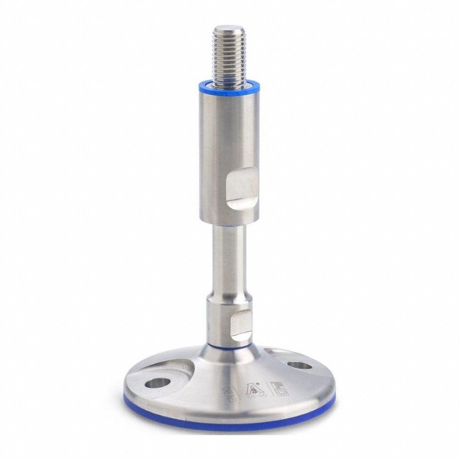 JW WINCO, M16 Thread Size, 54 Mm Bolt Lg, Hygienic Leveling Foot ...