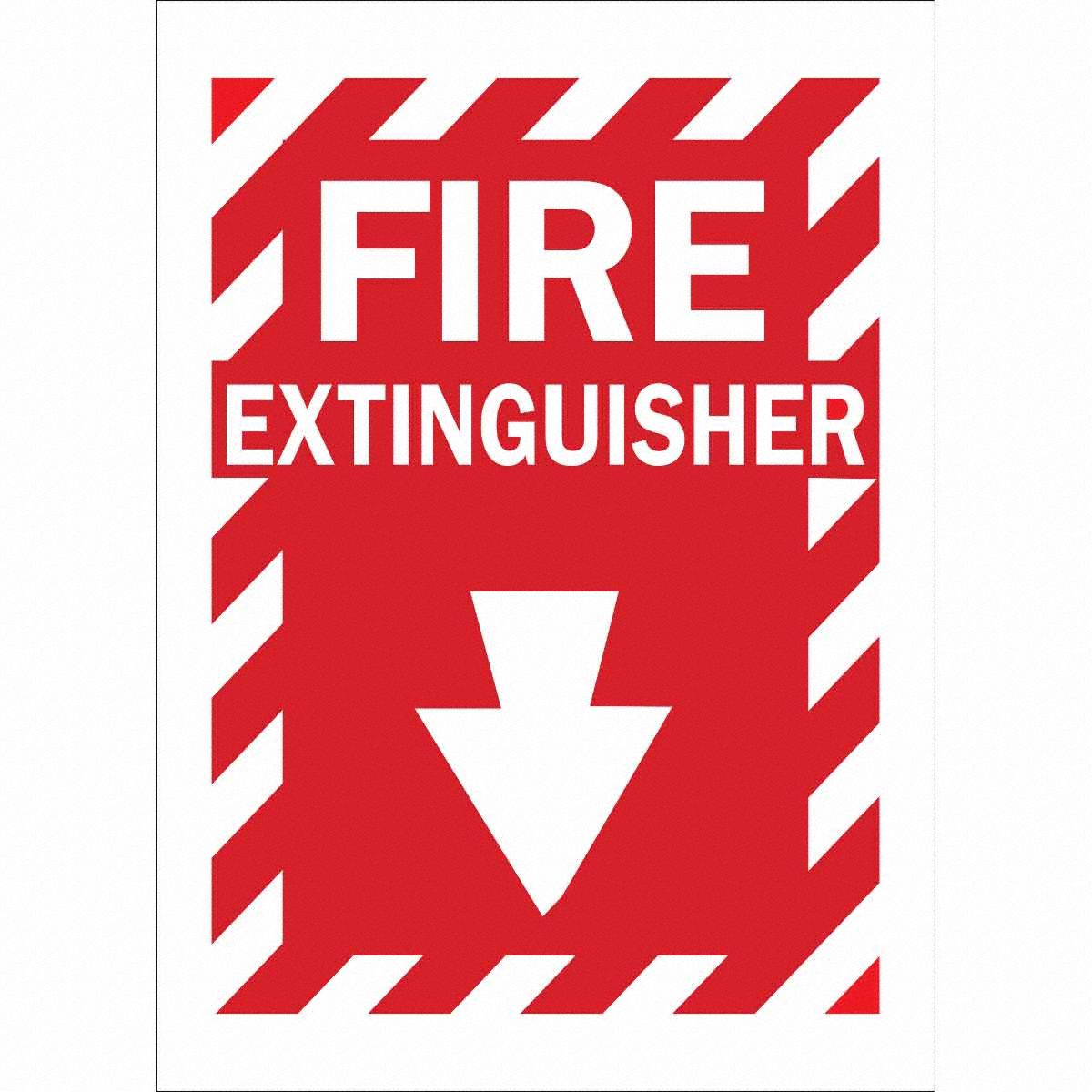 B55514H X10W WHT/RED FIRE EXTINGUISHER