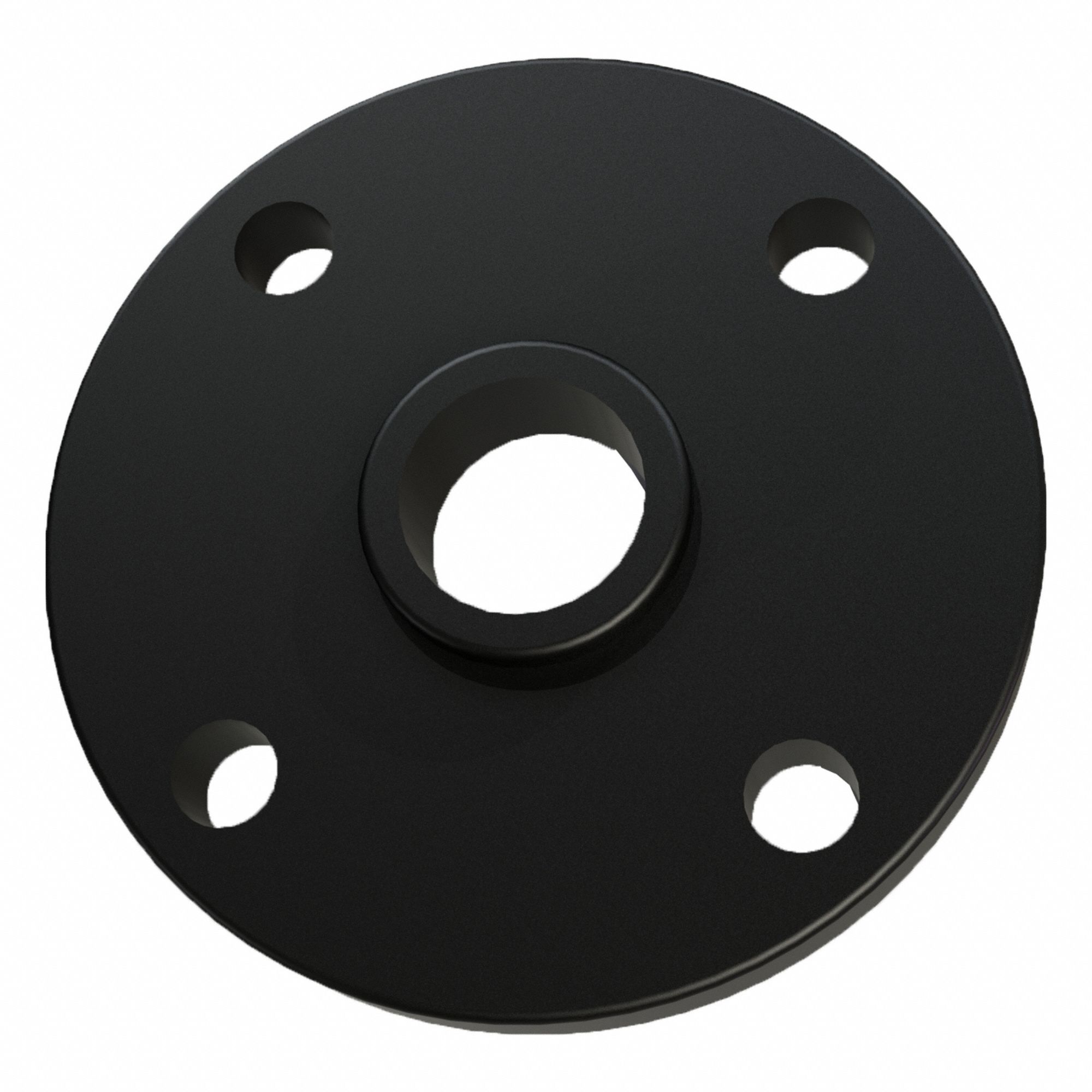 Slip on Flange: Carbon Steel, Reducing Slip On Flange, 2 1/2 in Pipe Size, 150