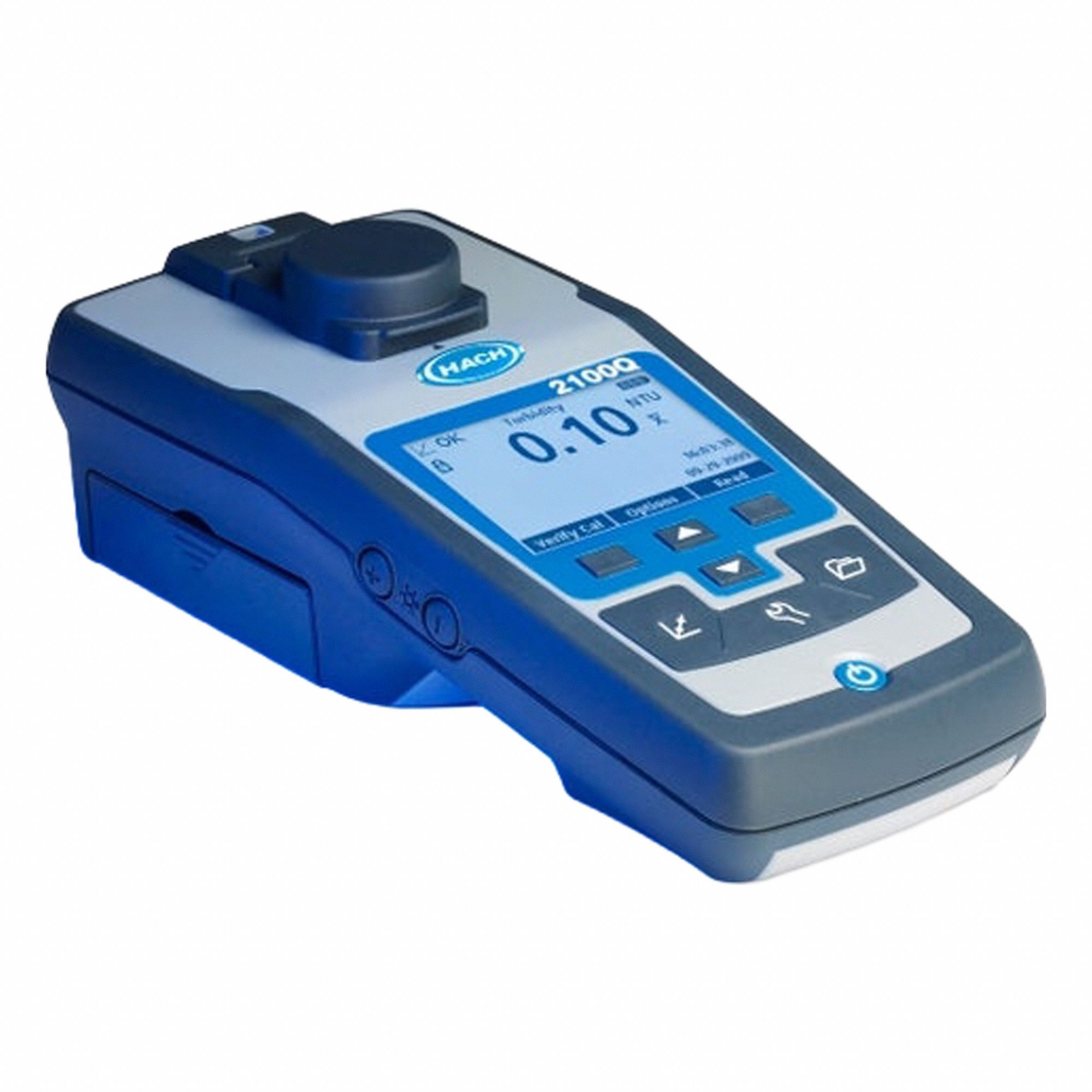 Turbidity Meter: 0 to 1000 NTU, 0.01 NTU Turbidity Resolution, Digital, No USB and Power Cord