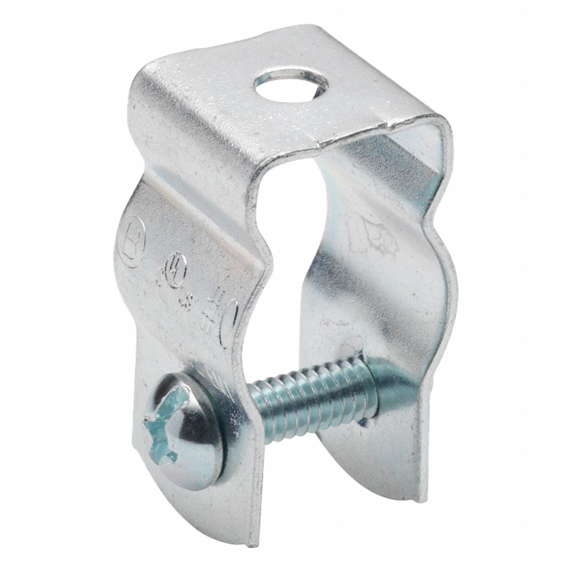 Conduit Hanger, Steel, Zinc Plated