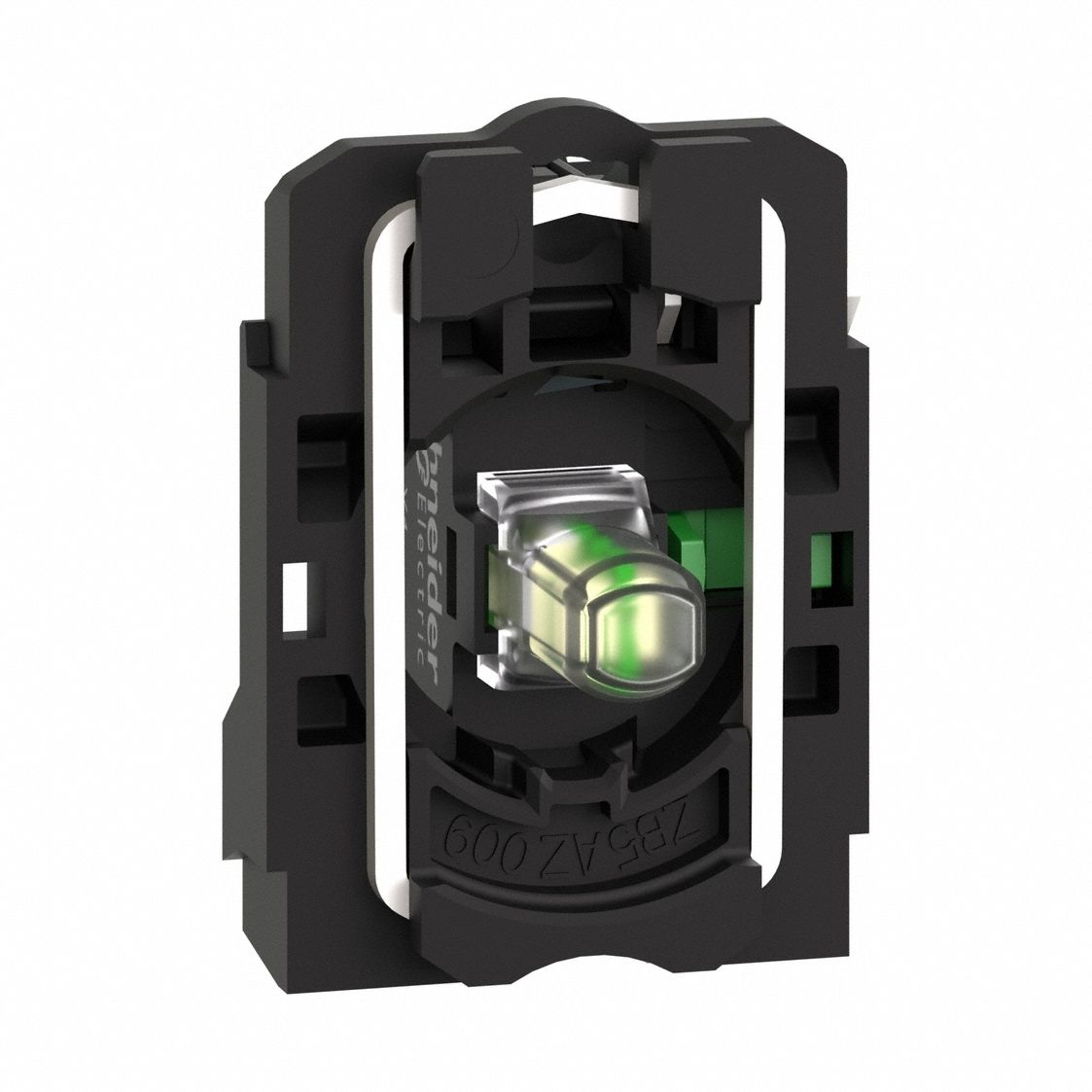 Lamp Module and Contact Block: 22 mm Panel Mounting Size, 1NO, White, LED