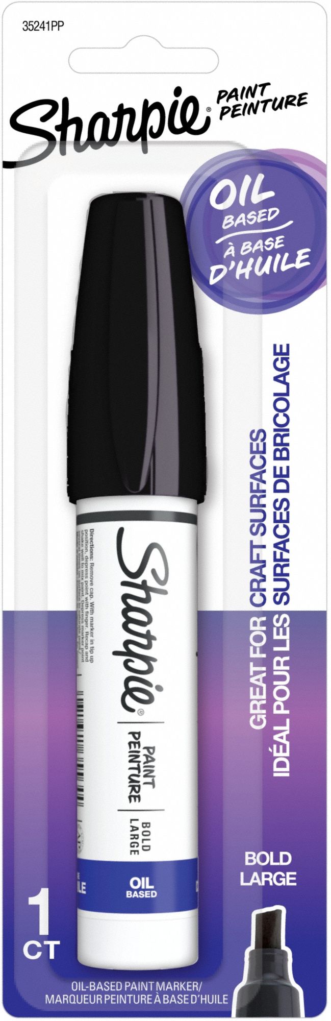 Liquid Paint Marker: Metal, Black, Chisel