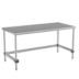 Fixed-Height Stainless Steel Surfaced Lab Tables