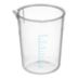 Tall Form Plastic Beakers Without Handles