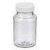 Polystyrene Wide Mouth Round Lab Bottles