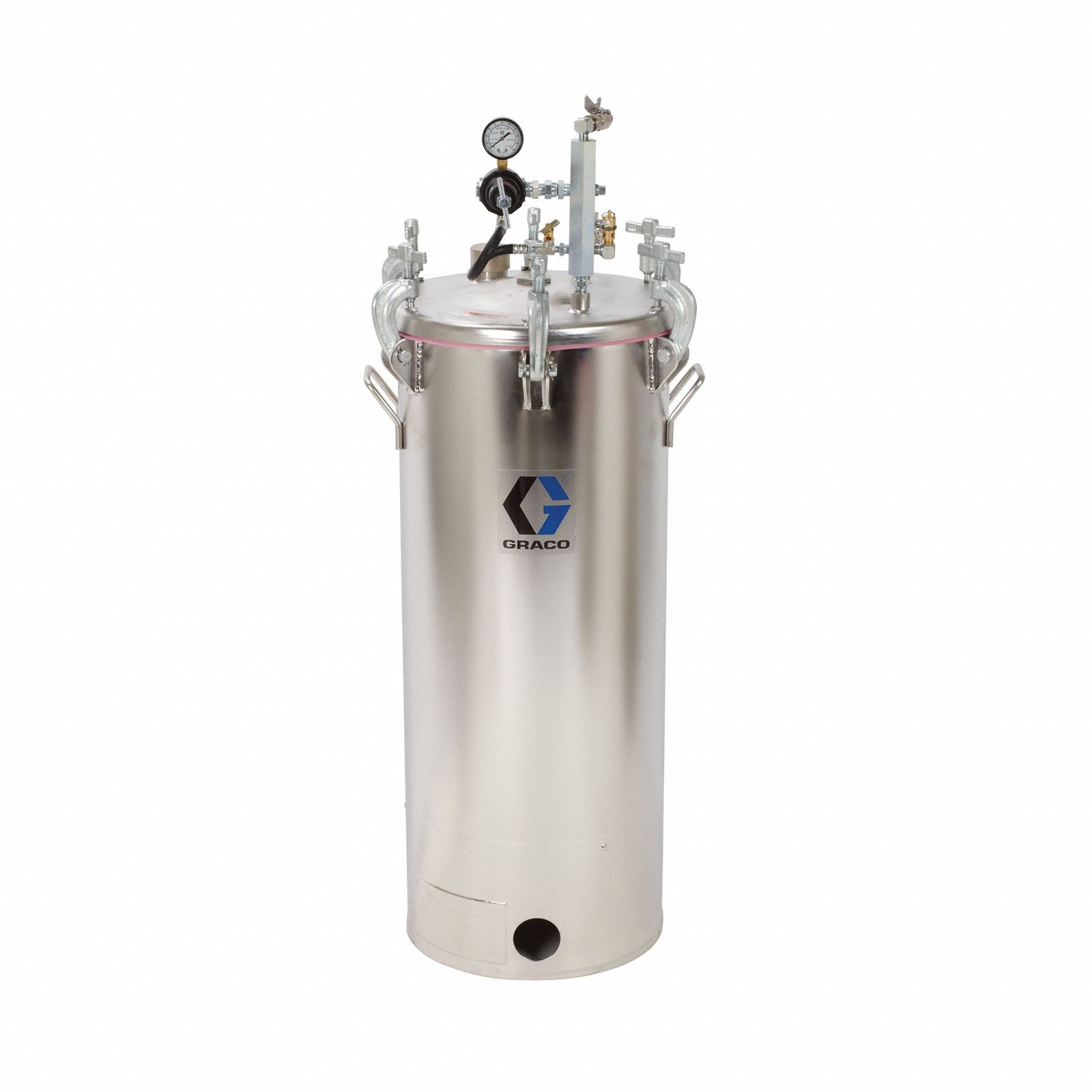 HIGH PRESSURE TANK: 15 gal Capacity, 100 psi Op Pressure - Max, 19 in Outside Dia