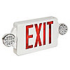 Combination Exit Signs & Emergency Lights