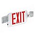 Plastic Exit Signs with Square Side-Mount Light Heads