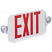 Steel Exit Signs with Round Side-Mount Light Heads image