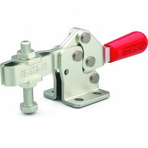 Toggle Clamp: Std Horizontal  Handle, Flange Base Mounting, 150 lbf Holding Capacity - Max